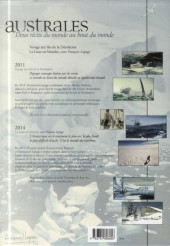Verso de Australes - Deux récits du monde au bout du monde -INT- Deux récits du monde au bout du monde: Voyage aux îles de la Désolation ; La Lune est blanche