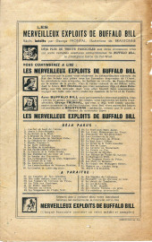 Verso de Buffalo Bill (Les merveilleux exploits de) -35- Bagarre au Golden ring
