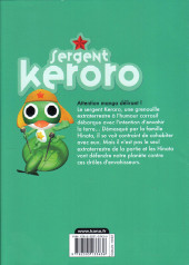 Verso de Sergent Keroro -34- Tome 34