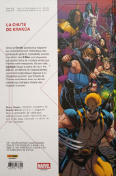 Verso de X-Men Fall of the House of X /  Rise of the Powers of X - Tome INT
