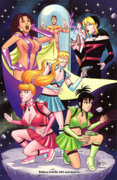 Verso de Space Captain Miyuki and the S.S.S. -1- Space Captain Miyuki et la planète des amazones