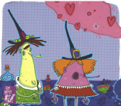 Verso de Lire c'est partir -30- Un baiser de sorcières