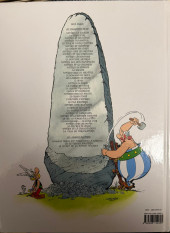 Verso de Astérix -38- La Fille de Vercingétorix