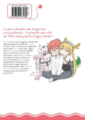 Verso de Miss Kobayashi's Dragon Maid - Kanna's Daily Life -1- Tome 1