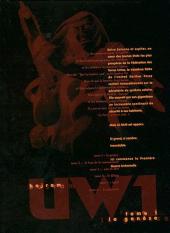 Verso de Universal War One -1TT- La genèse