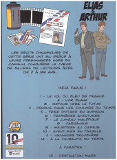 Verso de Les aventures d'Elias / Elias & Arthur -12- A la poursuite du temps
