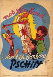 Verso de Les pieds Nickelés (3e série) (1946-1988) -37b1964- Les Pieds Nickelés rois du pétrole