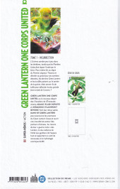 Verso de Green Lantern One Corps United -1- Tome 1