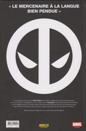 Verso de Deadpool : Je suis Deadpool -ES- Deadpool : Je suis Deadpool 35 ans