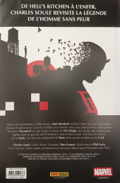 Verso de Daredevil par Charles Soule - Tome INT