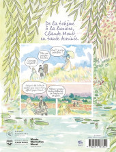 Verso de Monet en quête de lumière