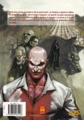 Verso de Claws of Darkness - Journal d'un chasseur de vampires -2- Tome 2