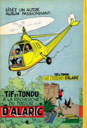 Verso de Tif et Tondu -2- Tif et Tondu en Amérique centrale