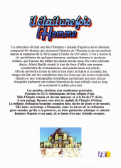 Verso de Il était une fois l'homme -14- Byzance