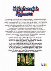 Verso de Il était une fois l'homme -16- Les mérovingiens