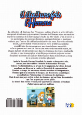 Verso de Il était une fois l'homme -40- Le monde contemporain