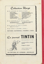 Verso de (Recueil) Tintin (Album du journal - Édition belge) -45- Tome 45