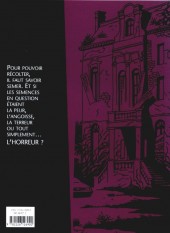 Verso de Lectures macabres - Histoires à ne pas vivre la nuit