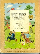 Verso de Tintin (Historique) -11B32- Le Secret de la Licorne