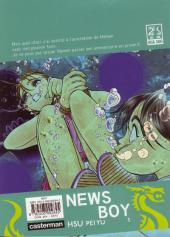 Verso de News Boy -1- Volume 1