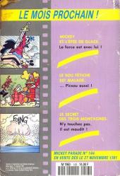 Verso de Mickey Parade -143- Picsou et le retour des dinosaures