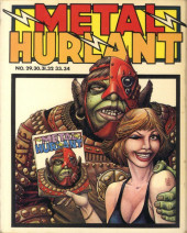 Verso de (Recueil) Métal Hurlant -8- Recueil Métal Hurlant du N°29 au N°34