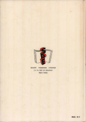Verso de (Recueil) Trio / Pieds Nickelés (Album du journal) -3- Album N°3 (du n°13 au n°18)