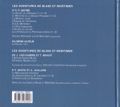 Verso de Blake et Mortimer (Les Aventures de) -HS1- Les sarcophages d'Açoka