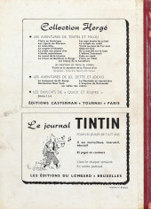 Verso de (Recueil) Tintin (Album du journal - Édition belge) -66- Tome 66