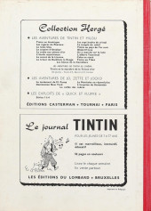Verso de (Recueil) Tintin (Album du journal - Édition belge) -65- Tome 65