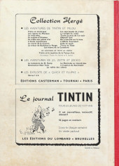 Verso de (Recueil) Tintin (Album du journal - Édition belge) -60- Tome 60