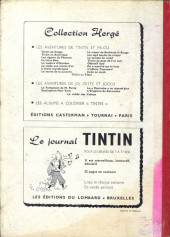Verso de (Recueil) Tintin (Album du journal - Édition belge) -55- Tome 55