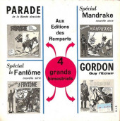 Verso de Flash Gordon (Remparts) -5- Une chance sur 1000