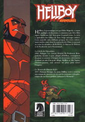 Verso de Hellboy Aventures -2- La Cloche de l'Apocalypse