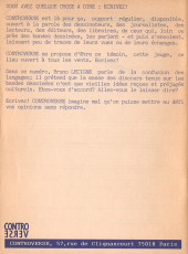 Verso de (DOC) Controverse -1- N°1