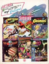 Verso de Météor (1re Série - Artima) -78- Guerre climatique