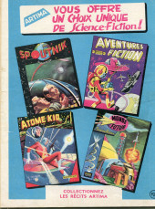 Verso de Monde futur (1re série - Artima) -4- Plus fort que le maître de la terre