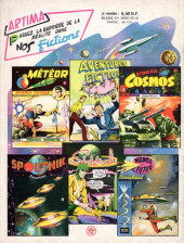 Verso de Monde futur (1re série - Artima) -15- Poussière stellaire