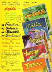 Verso de Foxie (1re série - Artima) -77- Numéro 77