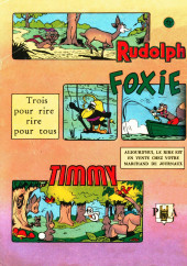 Verso de Foxie (1re série - Artima) -180- Numéro 180