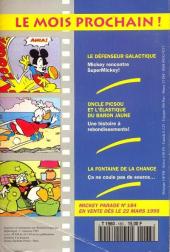 Verso de Mickey Parade -183- Picsou et les bombes magiques