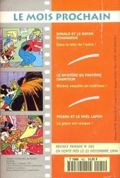 Verso de Mickey Parade -180- Pat est-il innocent ?