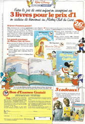 Verso de Picsou Magazine -144- Picsou Magazine N°144
