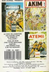 Verso de Capt'ain Swing! (1re série-Aventures et Voyages) -255- La lumière noire