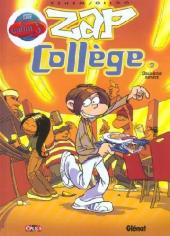 Verso de Zap collège -INT- Premières classes / Deuxième service