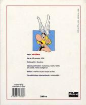 Verso de Astérix (livres-jeux) -31- Astérix