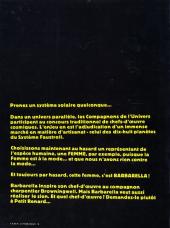 Verso de Barbarella -3- Le Semble-Lune