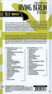 Verso de BD Ciné -8- One Night on Broadway with Irving Berlin