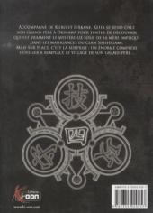 Verso de Kurokami Black God -4- Tome 4