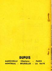 Verso de Mini-récits et stripbooks Spirou -MR1248- La Carpette ensorcelée
